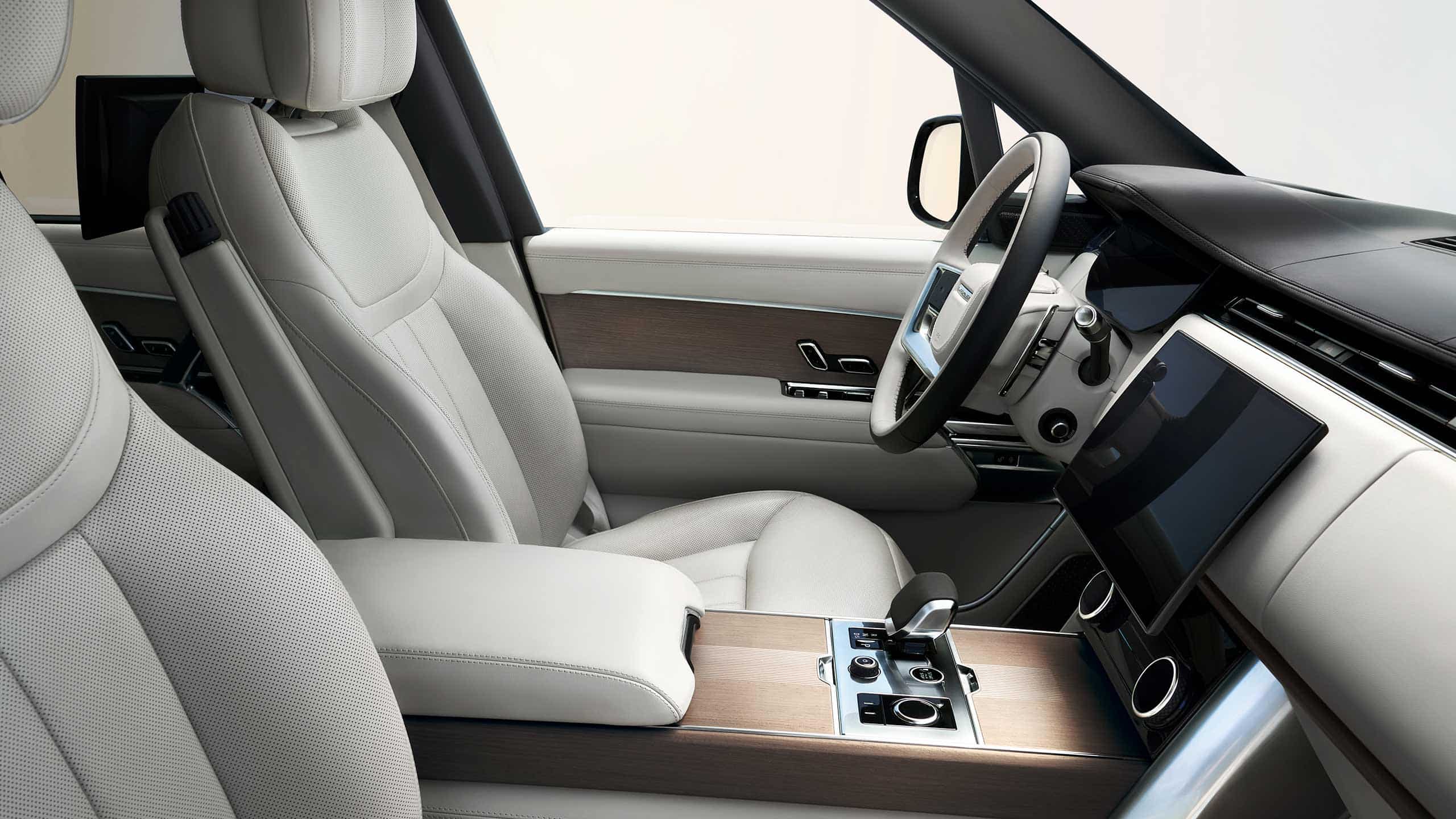 New Range Rover interior front seats