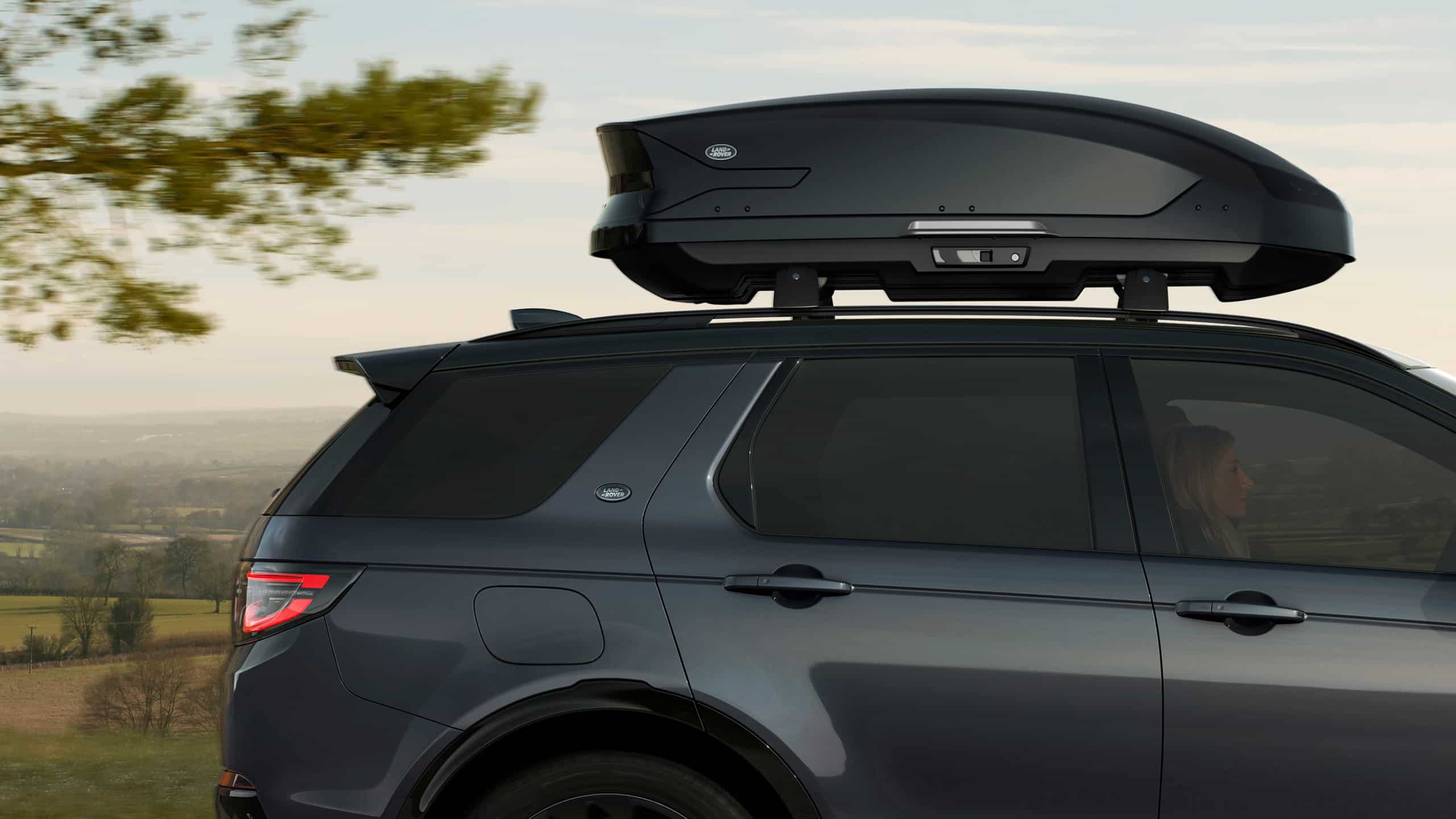 Side view of Discovery sport 