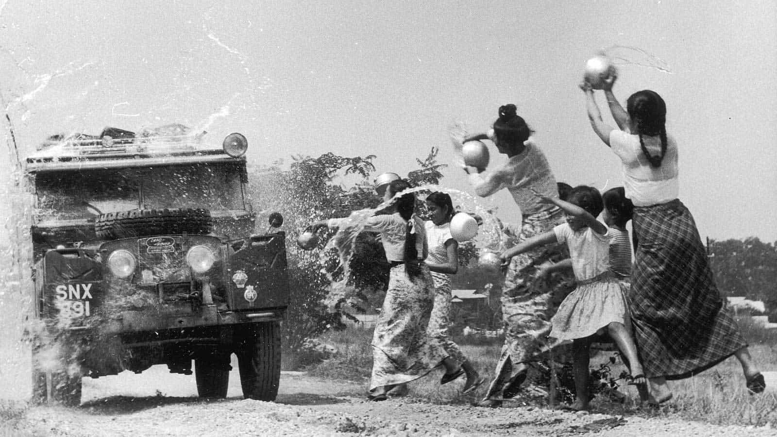 1955 Overland Expedition Water Festival