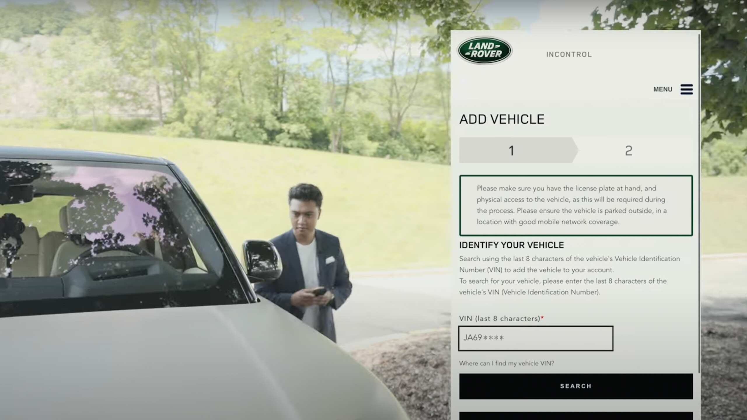 Modern Infotainment System Of Defender